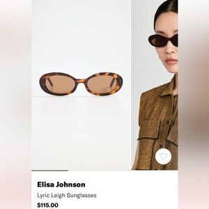 Elisa Johnson Lyric Leigh Sunglasses